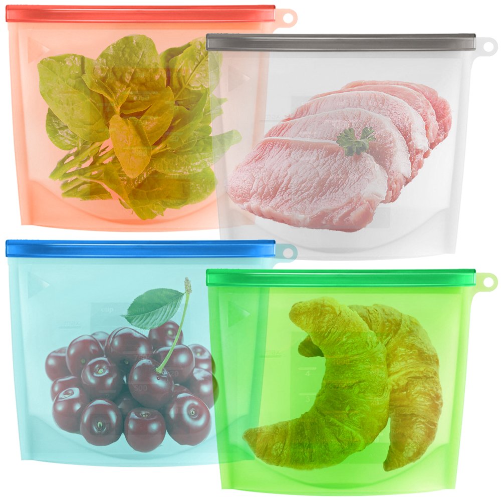 Silicon Bags - Set of 3 pcs (500-1000-1500 ml)