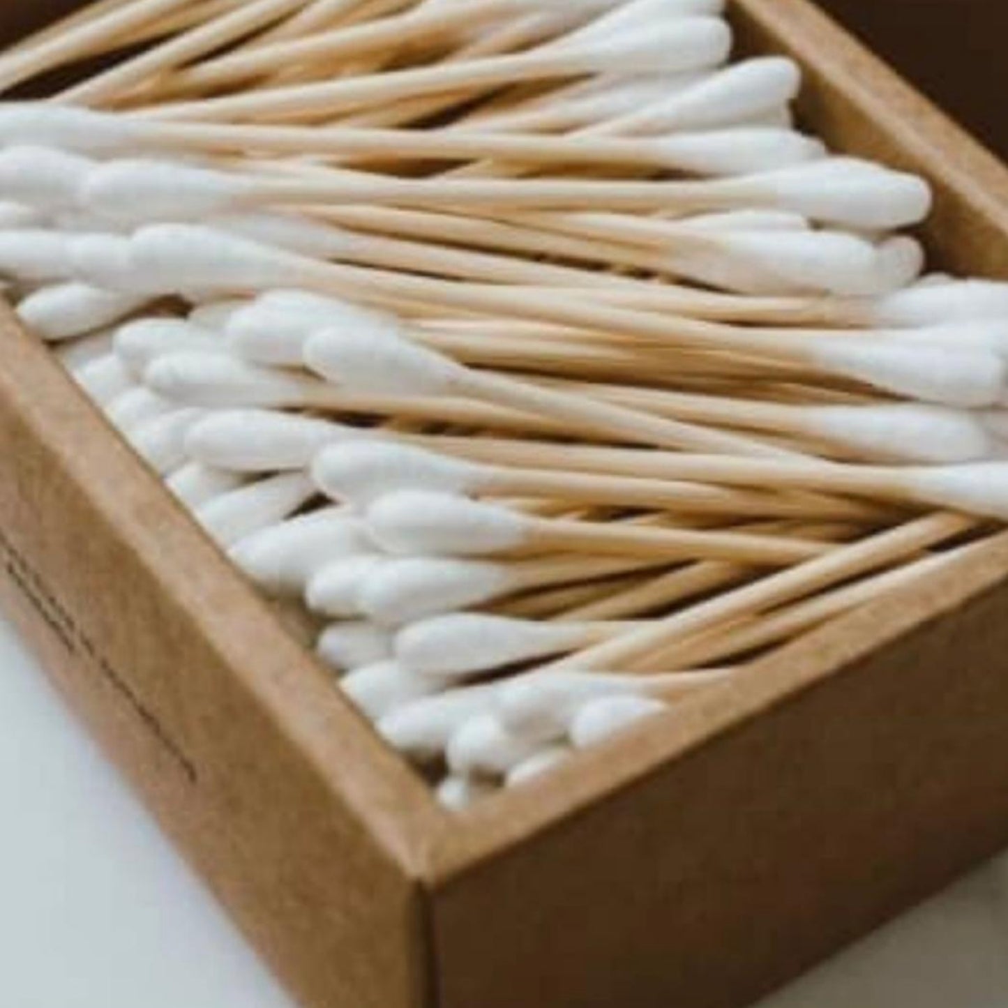 أعواد قطنية من الخيزران 200 قطعة/صندوق