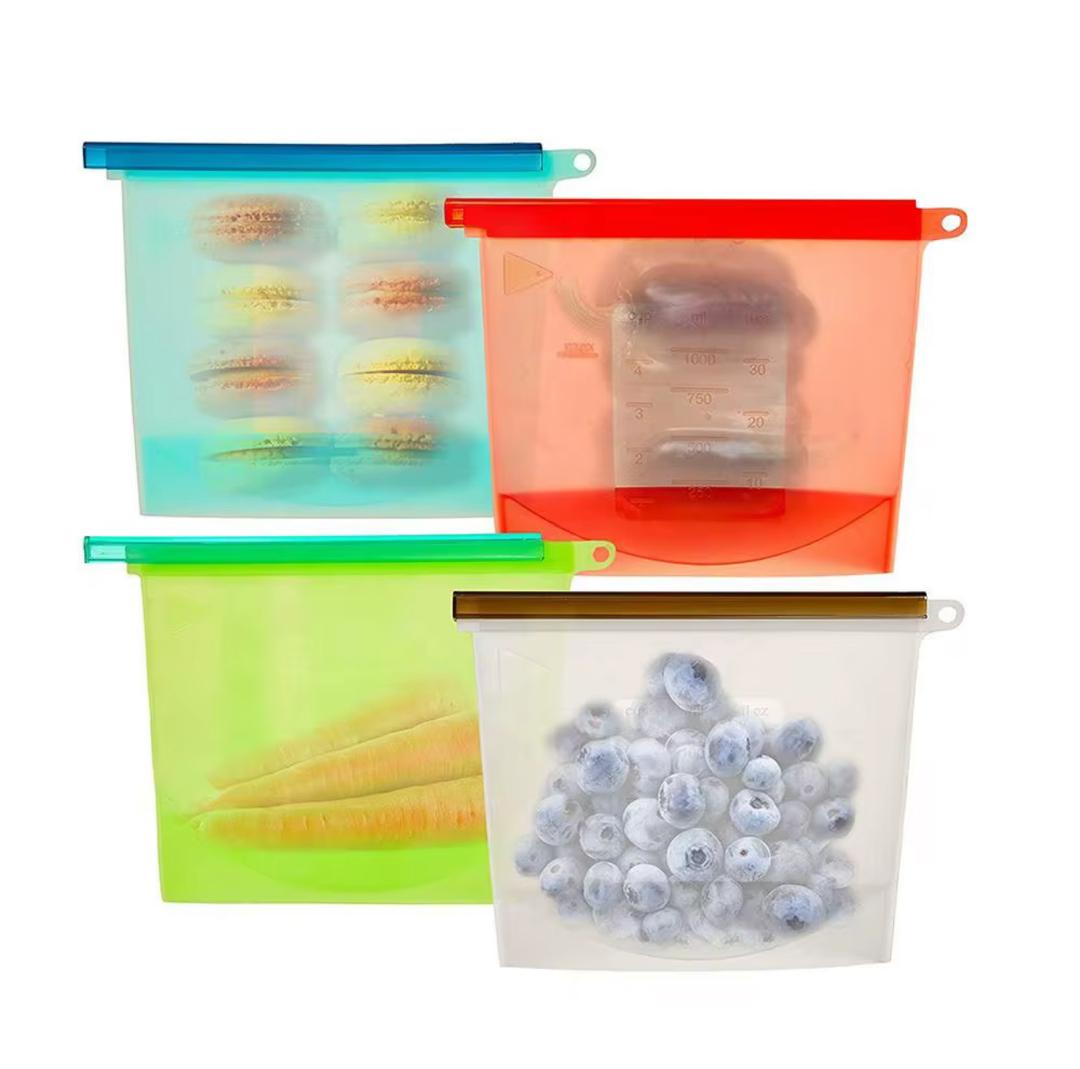 Silicon Bags - Set of 3 pcs (1000-1500-2000 ml)