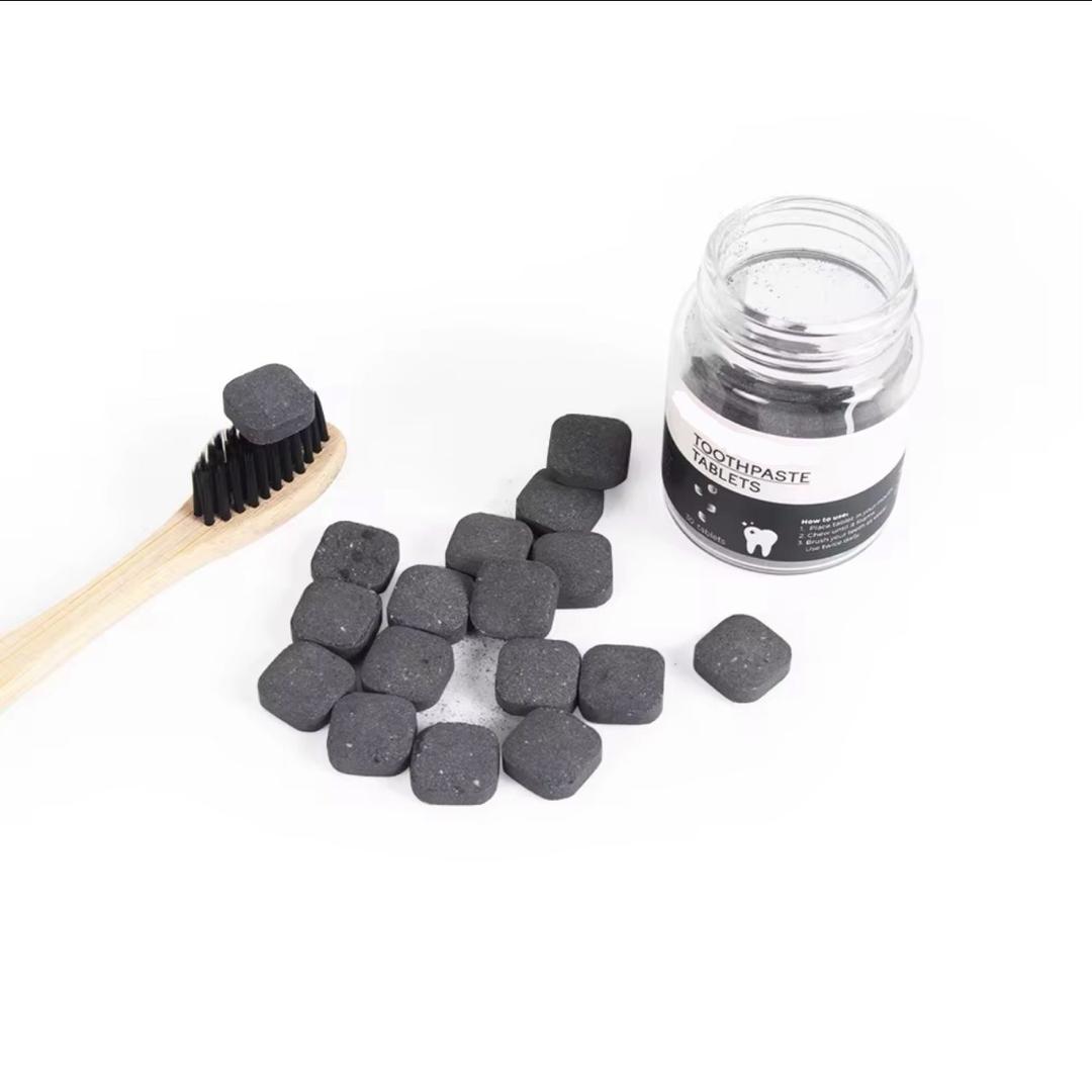 أقراص معجون الأسنان 60 قرصًا/جرة