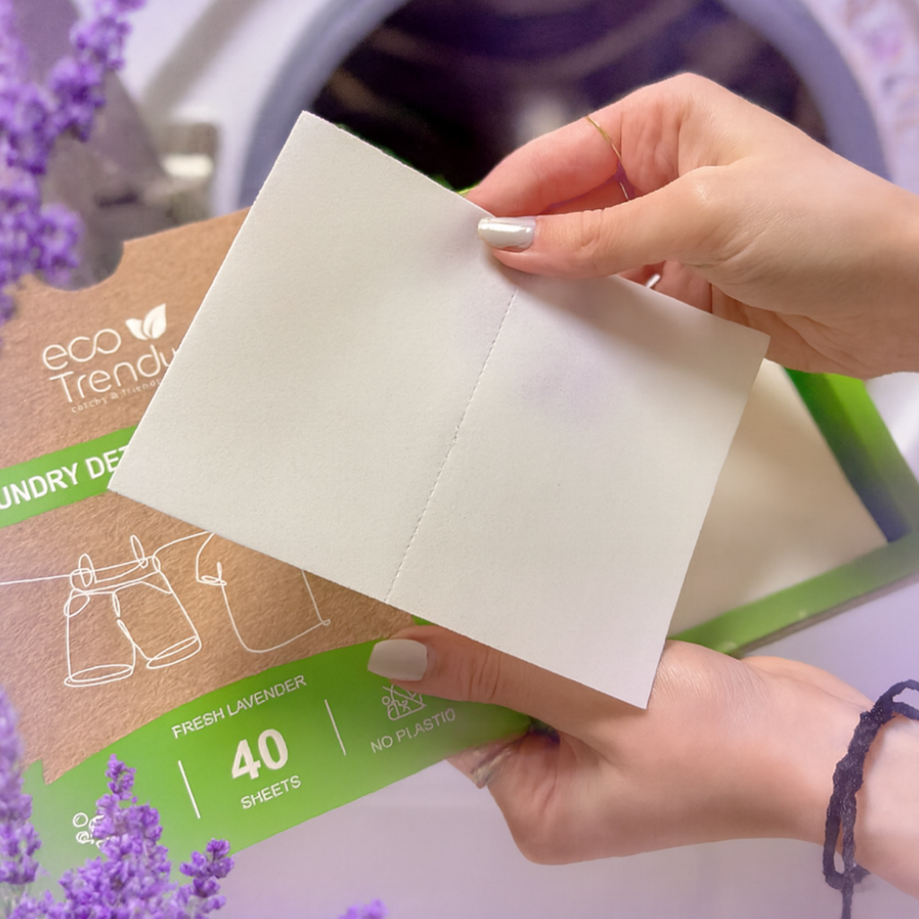 أوراق منظف الغسيل