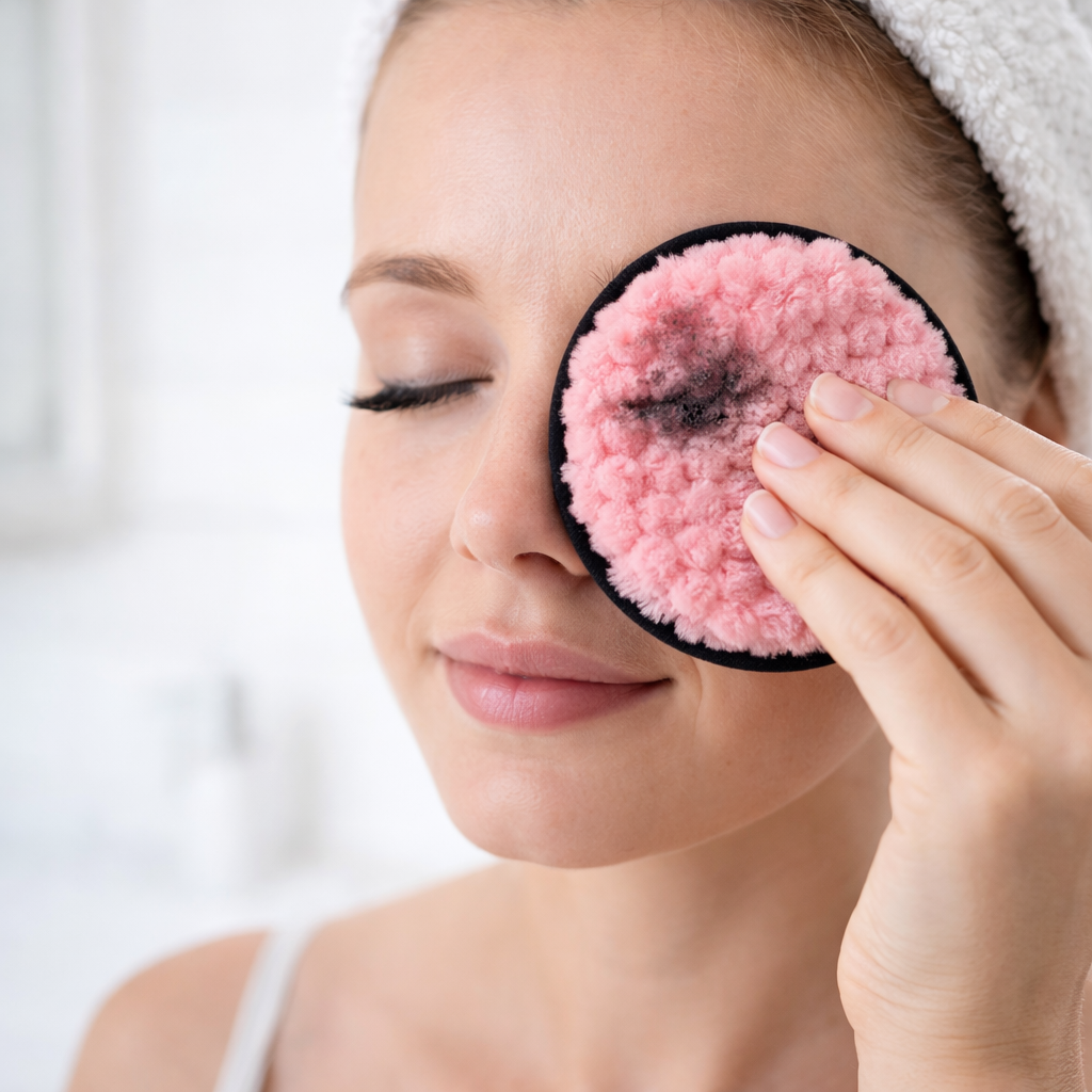 مناديل إزالة المكياج - مجموعة من 3 قطع