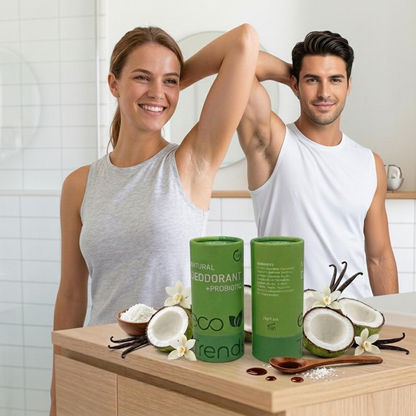 Natural deodorant with probiotic