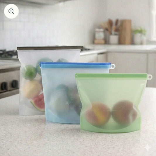 Silicon Bags - Set of 3 pcs (1000-1500-2000 ml)