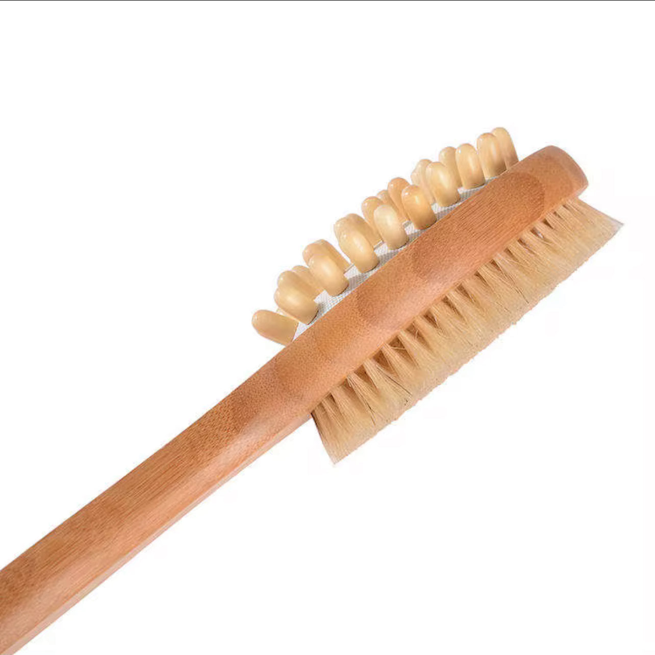 Wooden bath brush