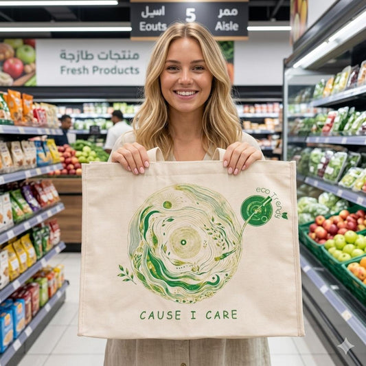 Tote natural cotton Shopping Bag