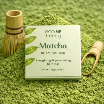 Matcha shampoo bar