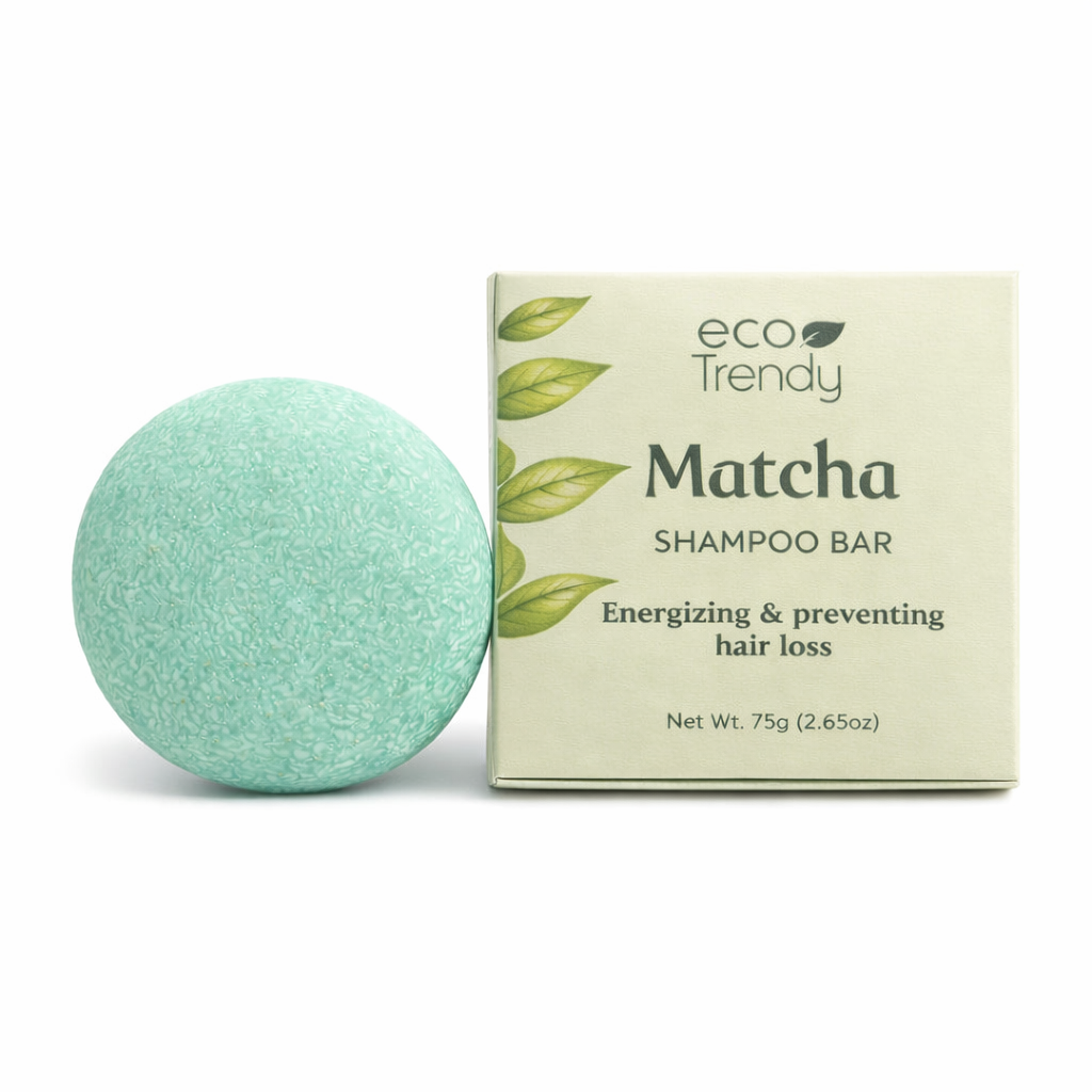 Matcha shampoo bar (Matcha extract +Caffeine + Argan oil)