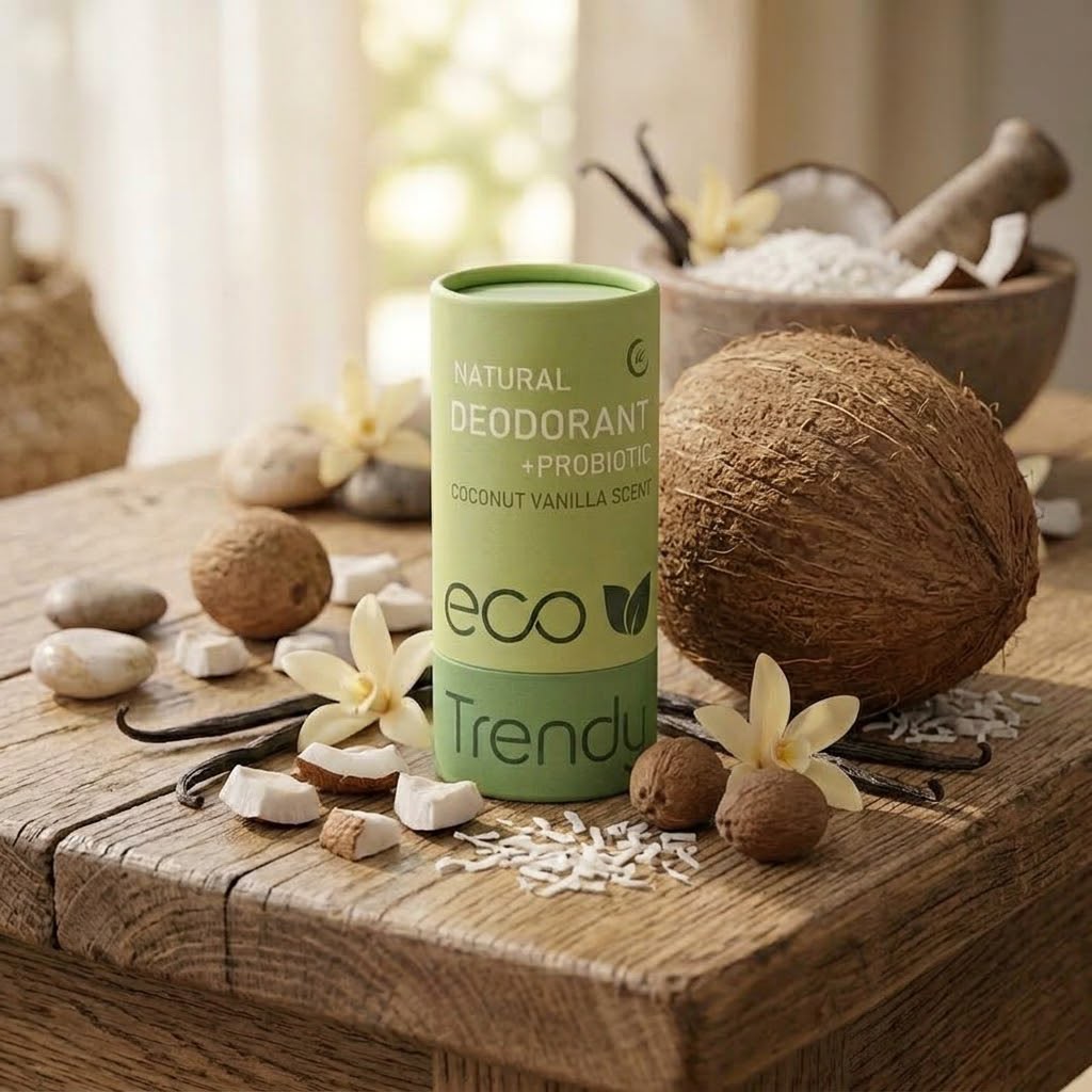 Natural deodorant with probiotic