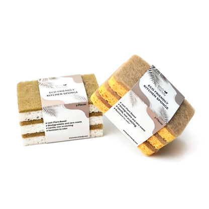 Kitchen Sponge - Packet of 3 pcs