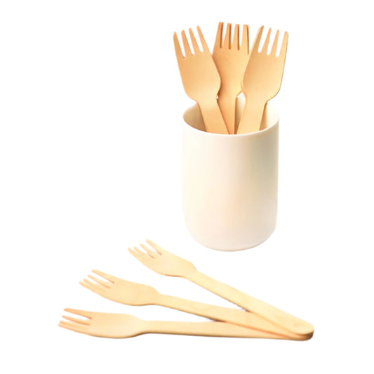 Wooden Forks 100 pcs / pack