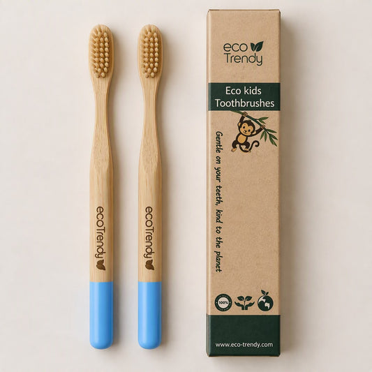Boys Bamboo Toothbrushes (pack of 2 pcs)