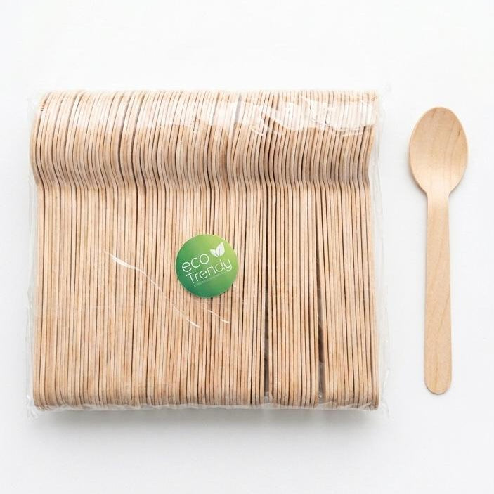 Wooden Spoons 100 pcs / pack