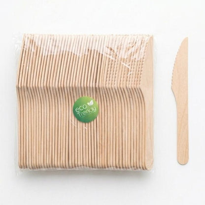 Wooden Knives 100 pcs / pack