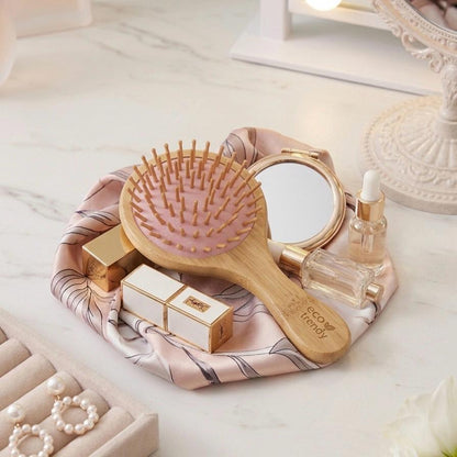 bamboo hair brush (handbag size)