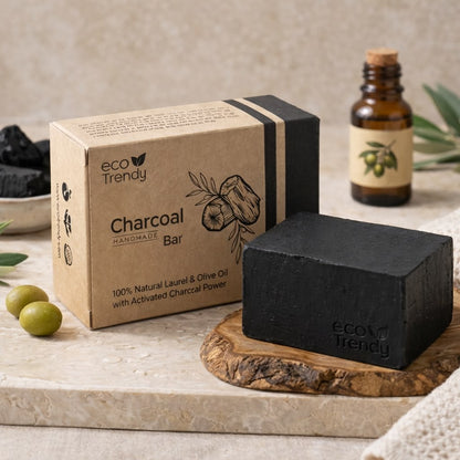 Activated Charcoal Bar with Natural oils 150g